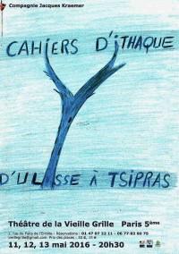 Y. Cahiers d'Ithaque au Théâtre de la Vieille Grille