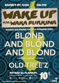Wake Up for Waka Burkina à la Péniche El Alamein