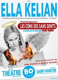 Ella Kelian : Les cons des sans dents au Théâtre BO Saint-Martin