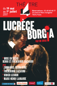 Lucrèce Borgia au Théâtre 14