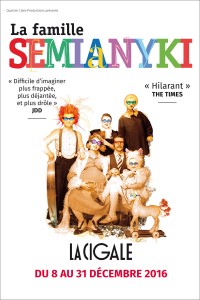 Semianyki (La Famille) à La Cigale