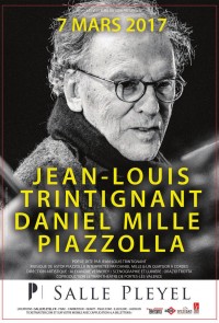 Trintignant / Mille / Piazzolla à la Salle Pleyel