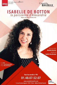 La Parisienne d'Alexandrie par Isabelle de Botton à la Comédie Bastille