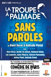 La Troupe à Palmade : Sans Paroles à la Comédie de Paris