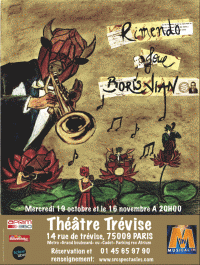 Rimendo joue Boris Vian au Théâtre Trévise