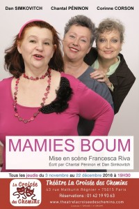 Mamies Boum au Théâtre La Croisée des Chemins