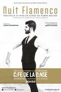 Nuit Flamenco par Ruben Molina au Café de la Danse