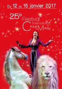 25ème Festival international du Cirque de Massy : Affiche