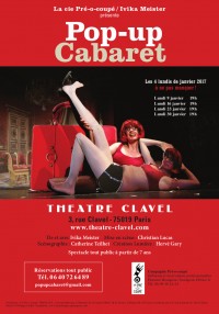 Pop-up Cabaret au Théâtre Clavel
