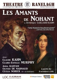 Les Célèbres amours de Nohant au Théâtre Ranelagh 	