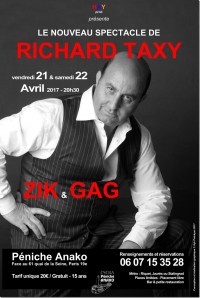  Richard Taxy : Zik & Gag à la Péniche Anako