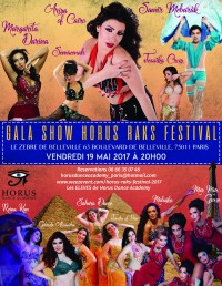 Gala Show Horus Raks festival au Zèbre de Paris