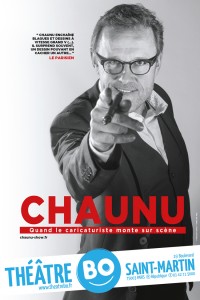Chaunu : Showman dessinateur au Théâtre BO Saint-Martin