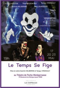 Le temps se fige au Théâtre de Poche-Montparnasse