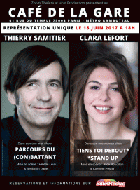Thierry Samitier et Clara Lefort : Choc de générations au Café de la Gare