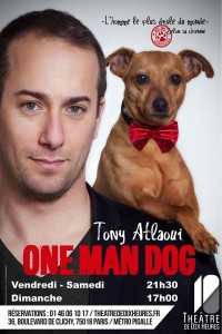 Tony Atlaoui : One Man Dog au Théâtre de Dix Heures
