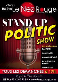 Stand up politic show : tous les dimanches au Nez Rouge