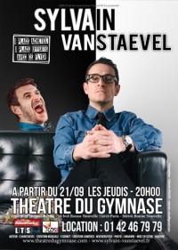 Sylvain Vanstaevel au Théâtre du Gymnase