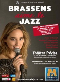 Brassens aime le jazz au Théâtre Trévise