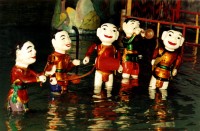 Marionnettes sur eau du Vietman