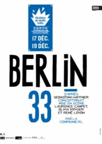 Berlin 33, histoire d'un Allemand au Théâtre de Belleville