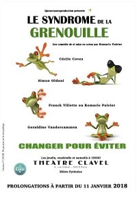 Le Syndrome de la grenouille au Théâtre Clavel