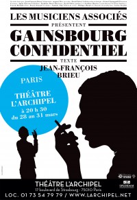 Gainsbourg confidentiel au Théâtre de l'Archipel