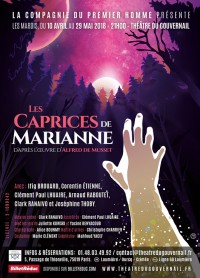 Les Caprices de Marianne au Théâtre du Gouvernail