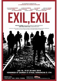 Exil, exil au Théâtre Clavel