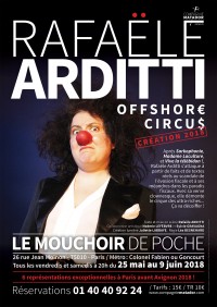 Offshore Circus : Rafaële Arditti au Mouchoir de Poche