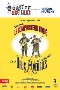 Les Deux Aveugles / Le Compositeur toqué au Théâtre Marigny