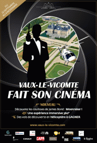 Vaux-le-Vicomte fait son cinéma au Château de Vaux-le-Vicomte