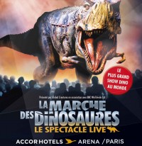 La Marche des dinosaures à l'Accorhotels Arena