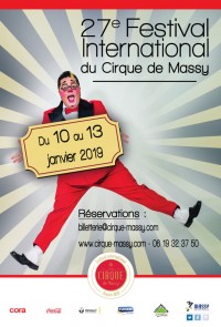 27ème Festival International du Cirque de Massy - Affiche