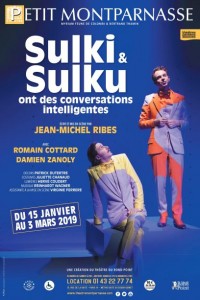 Sulki et Sulku ont des conversations intelligentes au Théâtre Montparnasse