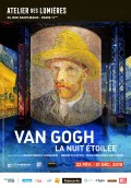 Van Gogh, La nuit étoilée à l'Atelier des Lumières
