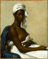 Marie Guillemine Benoist (1768-1826)
Portrait de Madeleine, 1800
Dit aussi Portrait d’une femme noire ; présenté au Salon de 1800 sous le titre Portrait d’une Négresse Huile sur toile, 81 x 65 cm