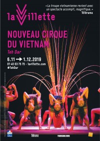 Nouveau cirque du Vietnam : Teh Dar à La Villette
