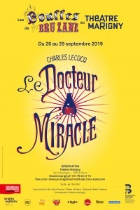 Les Bouffes de Bru Zane - Le Docteur Miracle au Théâtre Marigny