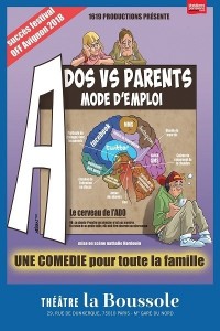 Ado VS parent : Mode d’emploi au Théâtre La Boussole