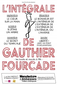 Gauthier Fourcade - L'intégrale à La Manufacture des Abbesses
