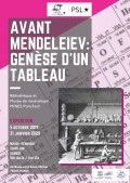 Avant Mendeleïev : genèse d'un tableau au Musée de Minéralogie