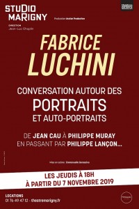 Fabrice Luchini : conversation autour des portraits et auto-portraits au Théâtre Marigny