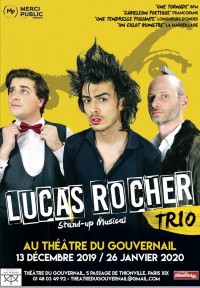Lucas Rocher : Trio au Théâtre du Gouvernail