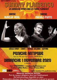 Sunday Flamenco à la Péniche Antipode