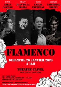 Flamenco au Théâtre Clavel