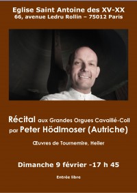 Peter Hödlmoser en concert