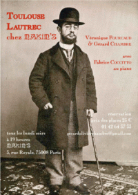 Toulouse Lautrec chez Maxim's - Affiche