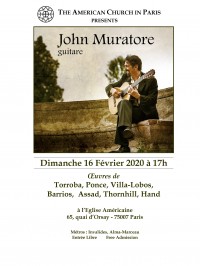 John Muratore en concert