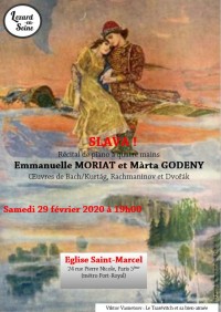 Emmanuelle Moriat et Marta Godeny en concert